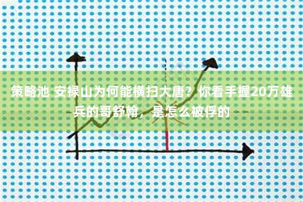 策略池 安禄山为何能横扫大唐？你看手握20万雄兵的哥舒翰，是怎么被俘的